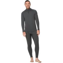 Super.natural Base 175 1/4 Zip Top Men pirate grey melange 9 Super.natural Base 175 1/4 Zip Top Men pirate grey melange -Ski & Thermal Underwear Tops Sales Store supernatural base 175 1 4 zip top men pirate grey melange 4