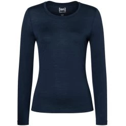 Super.natural Base 175 LS Shirt Women navy blazer