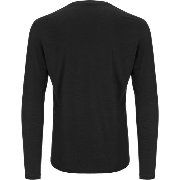 Super.natural Base 175 LS Shirt Men jet black 4 Super.natural Base 175 LS Shirt Men jet black - Image 2
