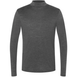 Super.natural Base 175 Turtle Neck Men pirate grey melange