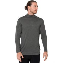 Super.natural Base 175 Turtle Neck Men pirate grey melange -Ski & Thermal Underwear Tops Sales Store supernatural base 175 turtle neck men pirate grey melange 4