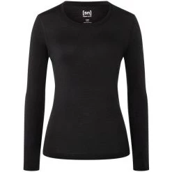 Super.natural Base 230 Crew Neck Women jet black