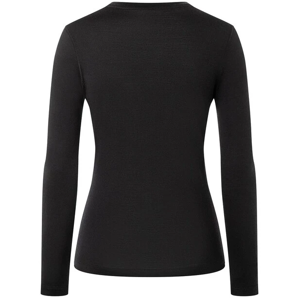 Super.natural Base 230 Crew Neck Women jet black 4 Super.natural Base 230 Crew Neck Women jet black - Image 2