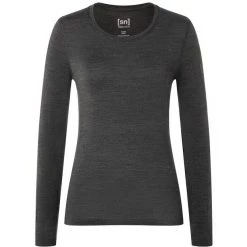 Super.natural Base 230 Crew Neck Women pirate grey melange