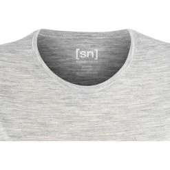 Super.natural Base Tee 140 Women ash melange -Ski & Thermal Underwear Tops Sales Store supernatural base tee 140 naiset ash melange 4