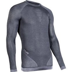 UYN Cashmere Silky UW LS Roundneck Shirt Men celebrity silver -Ski & Thermal Underwear Tops Sales Store uyn cashmere silky uw ls roundneck shirt men celebrity silver 3