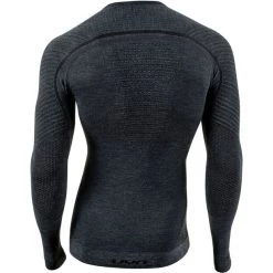 UYN Fusyon Cashmere UW LS Shirt Men grey rock/black -Ski & Thermal Underwear Tops Sales Store uyn fusyon cashmere uw pitkaehihainen paita miehet harmaa 3