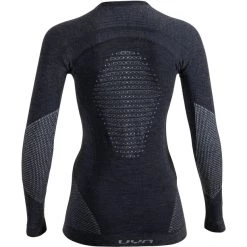 UYN Fusyon Cashmere UW LS Shirt Women grey stone/pearl -Ski & Thermal Underwear Tops Sales Store uyn fusyon cashmere uw pitkaehihainen paita naiset harmaa 3
