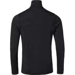 VAUDE Monviso Wool Half-Zip LS T-Shirt Men black -Ski & Thermal Underwear Tops Sales Store vaude monviso wool halfzip ls t shirt men black 2
