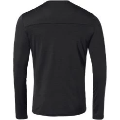 VAUDE Monviso Wool LS T-Shirt Men black -Ski & Thermal Underwear Tops Sales Store vaude monviso wool ls t shirt men black 2