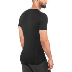 Woolpower Lite T-Shirt black -Ski & Thermal Underwear Tops Sales Store woolpower lite alusvaatteet black 2 1