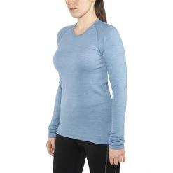 Woolpower Lite Crewneck nordic blue -Ski & Thermal Underwear Tops Sales Store woolpower lite alusvaatteet nordic blue 4