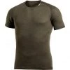 Woolpower Lite T-Shirt pine green -Ski & Thermal Underwear Tops Sales Store woolpower lite t paita musta 1