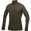 Woolpower Lite Zip Turtle Neck pine green -Ski & Thermal Underwear Tops Sales Store woolpower lite zip turtle neck pine green 1